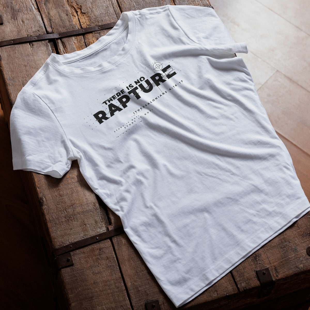 No Rapture Fitted Tee