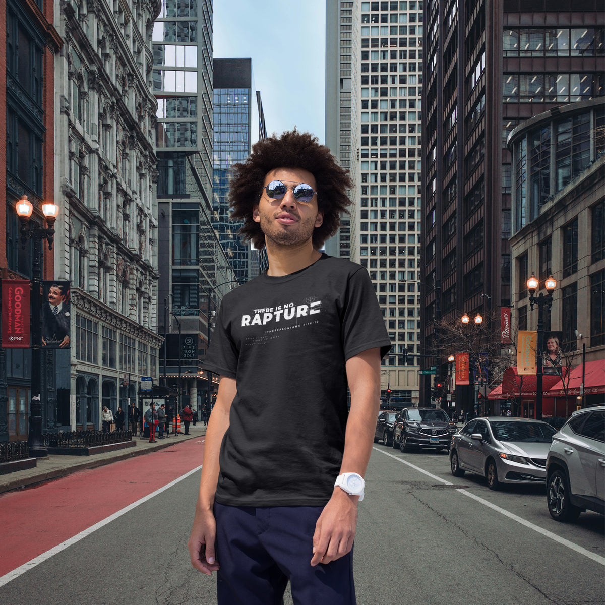 No Rapture Fitted Tee